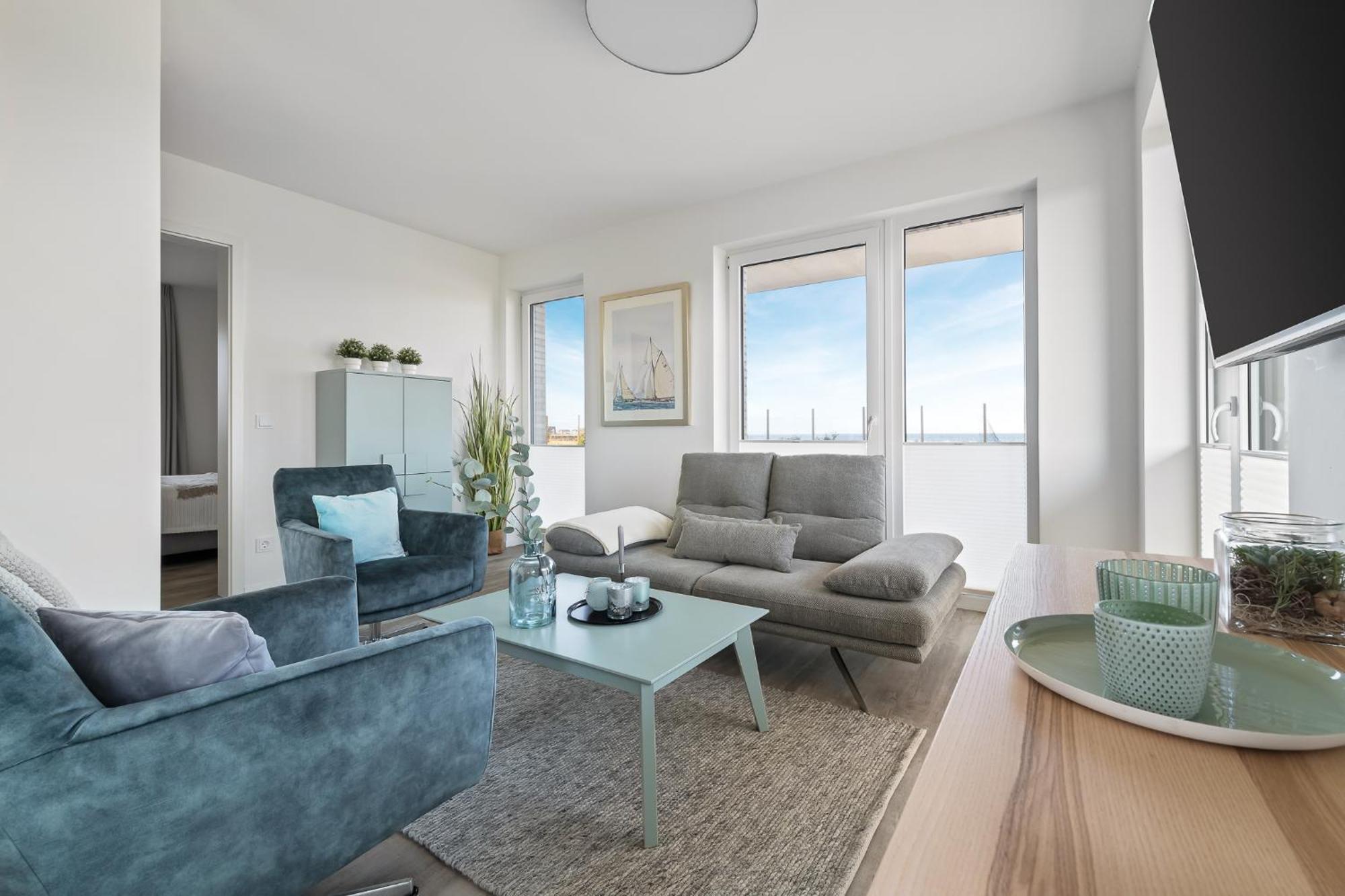 Beachterracefour- Eg, Meerblick, Terrasse, Kamin, Sauna Olpenitz Dış mekan fotoğraf