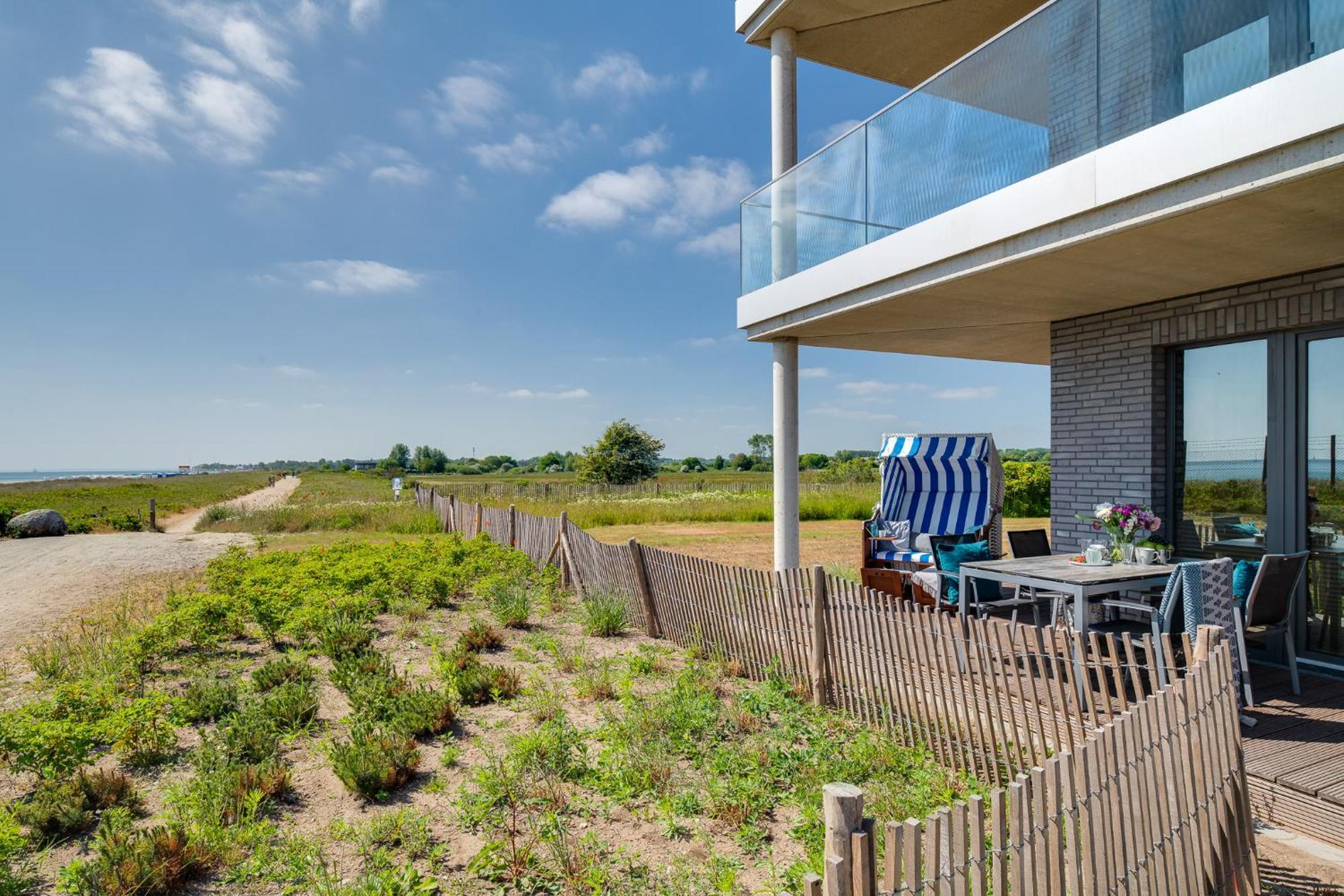 Beachterracefour- Eg, Meerblick, Terrasse, Kamin, Sauna Olpenitz Dış mekan fotoğraf