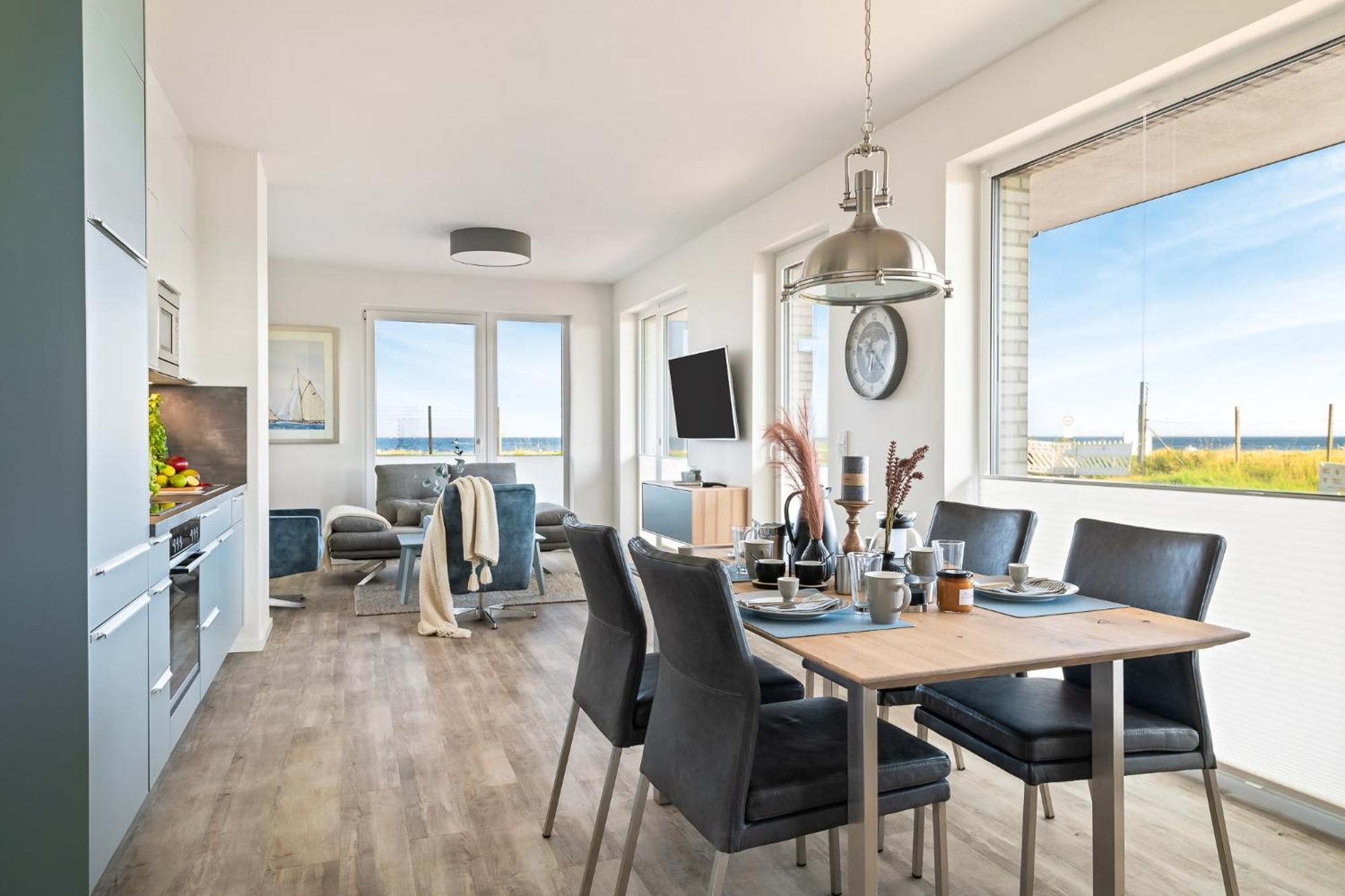 Beachterracefour- Eg, Meerblick, Terrasse, Kamin, Sauna Olpenitz Dış mekan fotoğraf