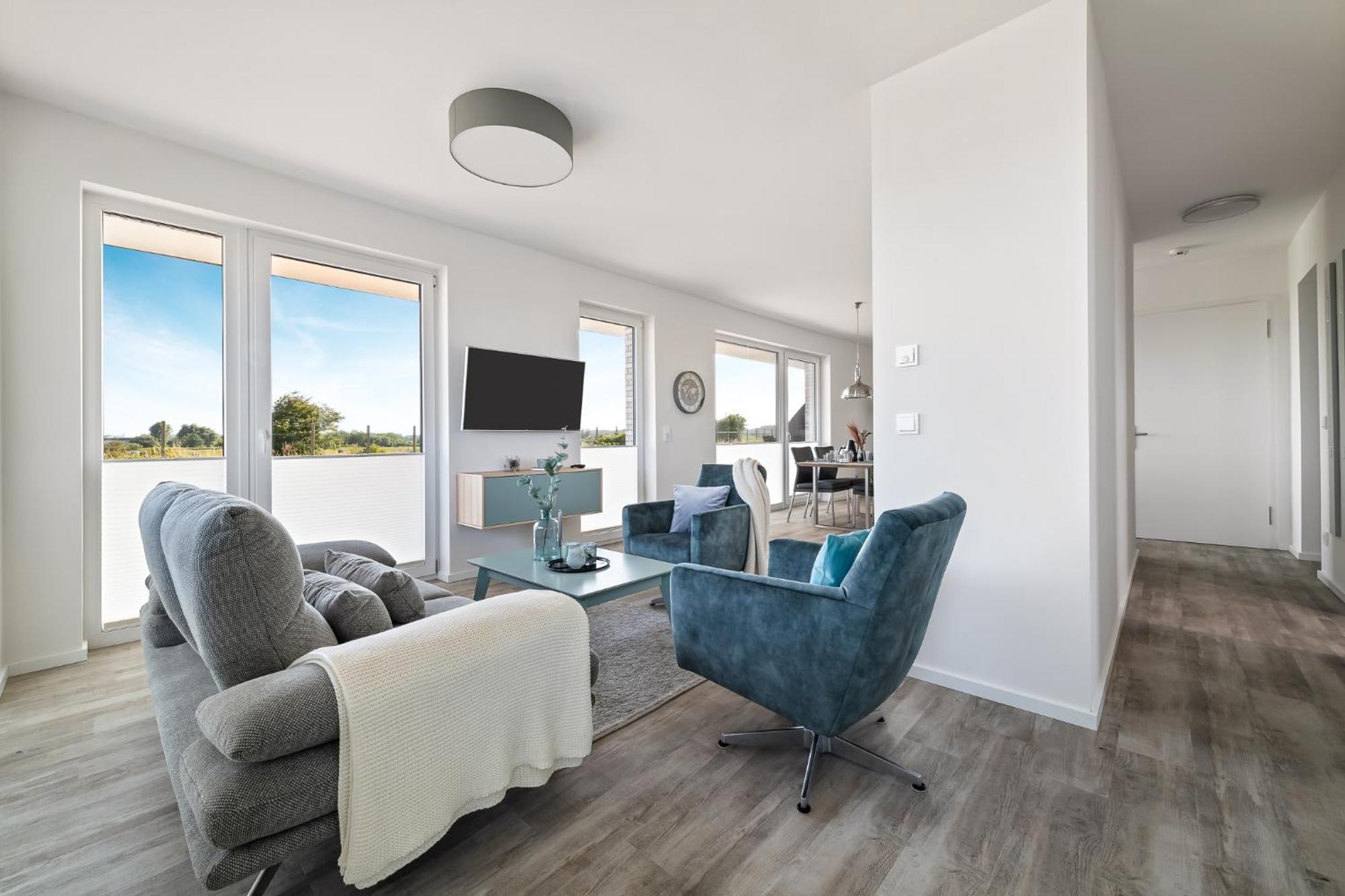 Beachterracefour- Eg, Meerblick, Terrasse, Kamin, Sauna Olpenitz Dış mekan fotoğraf