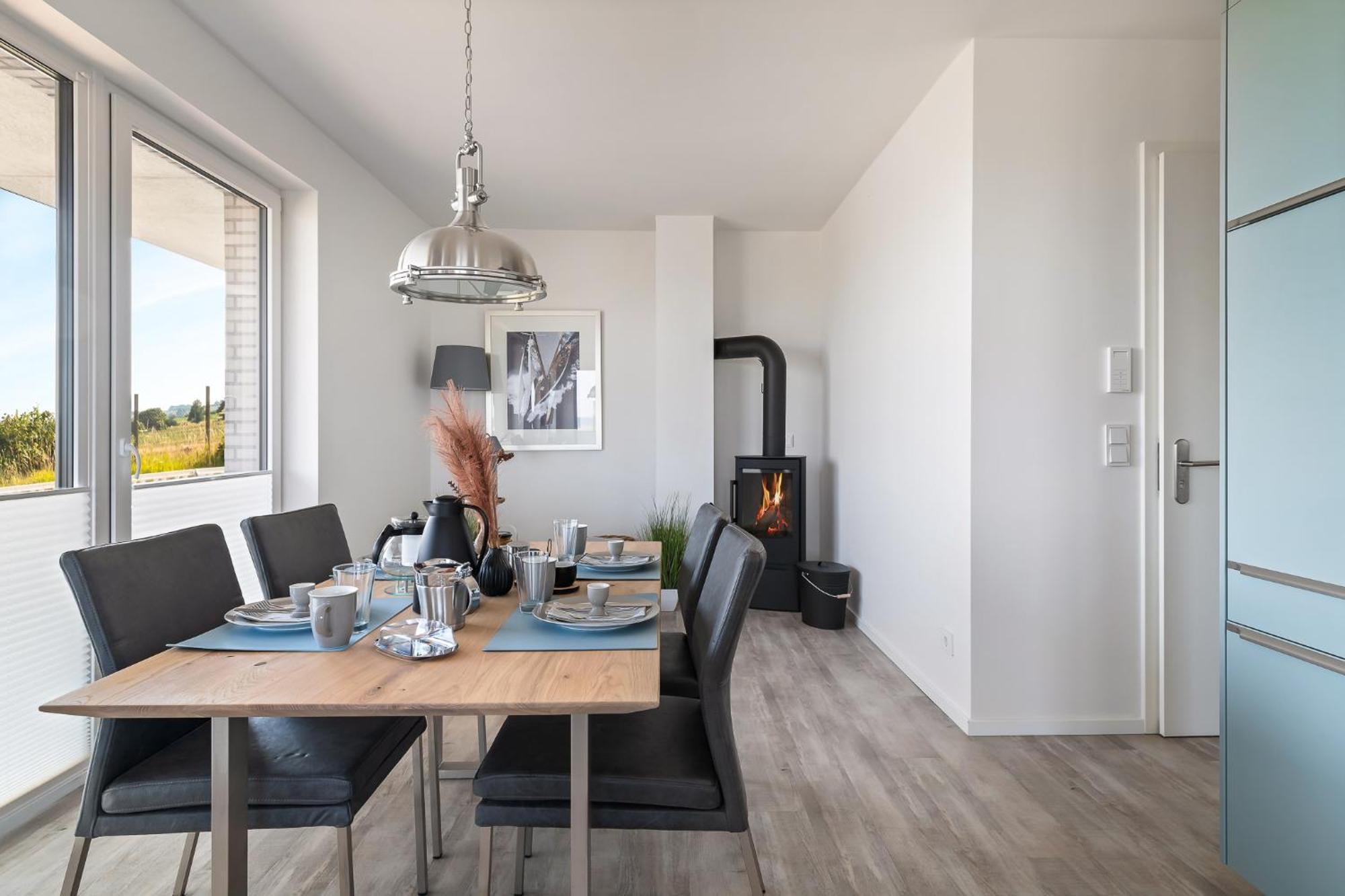 Beachterracefour- Eg, Meerblick, Terrasse, Kamin, Sauna Olpenitz Dış mekan fotoğraf